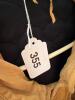 Tan Suede Leather Coat with Quilted Lining - 8