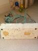 Signed Metal Bicycle Sculpture with Glass Balloons and Flowers - 9