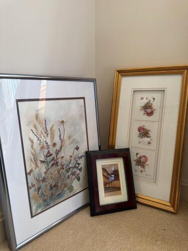 Mixed Media Floral Art by Edwina Eastman and More