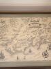 Framed Map of Colonial Fairfield in Connecticut