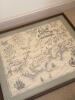 Framed Map of Colonial Fairfield in Connecticut - 2