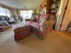 Temple Inc. Plaid Loveseat with Ottoman, Traditional Style - 3