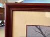 Framed Dan Campanelli 1985 Winter Barn Scene Print - 6