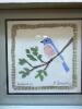 Framed Block Print Bluebird by Polly French - 4