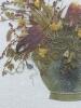 Pressed Flower Arrangement in Frame, Signed Misako - 4