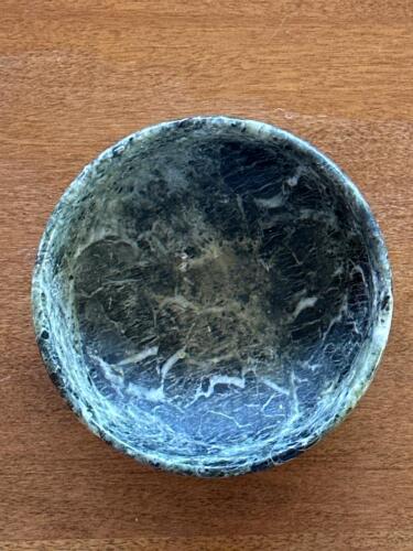 Polished Green Stone Bowl