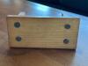Stained Glass Wheel Kaleidoscope with Wooden Stand - 5