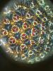 Stained Glass Wheel Kaleidoscope with Wooden Stand - 9