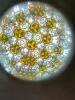 Stained Glass Wheel Kaleidoscope with Wooden Stand - 10