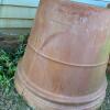 Four Large Terracotta Garden Pots, Italian-Made - 2
