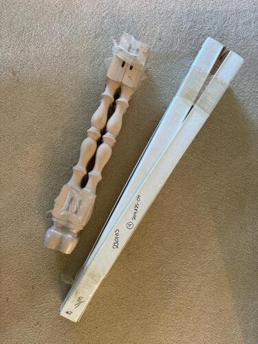 Wood Table Legs, Unfinished Traditional Style