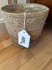 Woven Rope Planters with Plastic Liners - 5