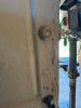 Antique Wood Barn Door with Handmade Iron Strap Hinges - 9