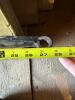 Antique Wood Barn Door with Handmade Iron Strap Hinges - 15