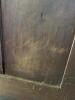 Antique Four-Panel Wood Door with Metal Handle - 8