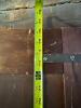 Antique Four-Panel Wood Door with Metal Handle - 10