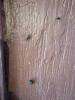 Antique Wooden Panel Door With Hardware - 5
