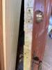 Antique Wooden Panel Door With Hardware - 6
