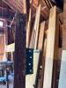 Antique Wooden Panel Door With Hardware - 8