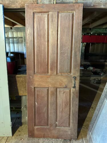 Vintage Wooden Interior Door
