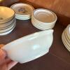 Pfaltzgraff Blue Floral Stoneware Dinnerware Set - 5