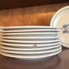 Pfaltzgraff Blue Floral Stoneware Dinnerware Set - 8
