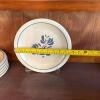 Pfaltzgraff Blue Floral Stoneware Dinnerware Set - 13