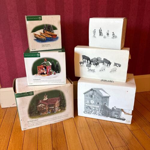 Department 56 New England Village Buildings, Figures and Accessories