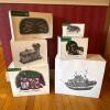 Department 56 New England Village Lighthouse, Fishing Boat and Buildings