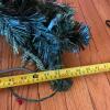 Artificial Holiday Garland and Decorative Miniature Tree Scene - 5
