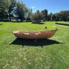 Unfinished Wooden Dory-Style Rowboat Project with Plans - 4