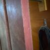 Old Wooden Four-Panel Door with Iron Hardware - 9