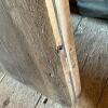 Old Wood Plank Door with Latch and Padlock - 7