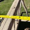 Large Wooden Hay Wagon with Iron-Rimmed Spoke Wheels - 30