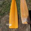 Wood Oars with Chesapeake Light Craft Leather Oar Collar Kit - 2