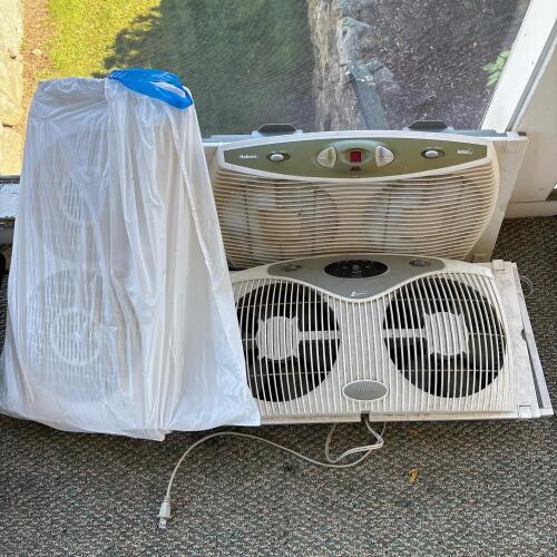 Three Window Fans