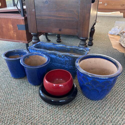 Glazed Ceramic Planters
