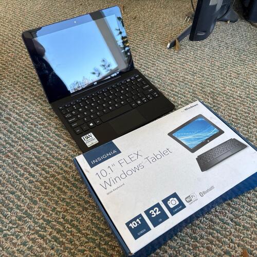 Insignia 10.1" Flex Windows Tablet