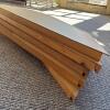 Wood Folding Lattice Display Shelves, 4 in Total - 13