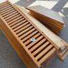 Wood Folding Lattice Display Shelves, 4 in Total - 15