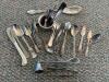 Assorted Silverplate and Stainless Flatware and Serving Pieces