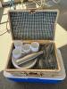 Coleman Cooler and Wicker Picnic Basket with Tableware - 2