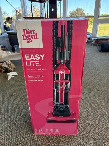 Dirt Devil Easy Lite Cyclonic Quick Vac Vacuum