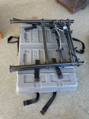 Sportscase Iron Bicycle Travel Case With Portable Bike Stand