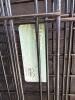 Large Folding Dog Crate with Black Plastic Pan - 5