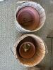 Two Wooden Buckets Rustic-Style Planters - 2