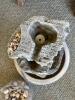 Cascading Stone-Style Tabletop Fountain with River Rocks - 4