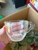 Clear Glass Cups and Tumblers Assortment - 6