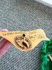Six Hand Carved Wooden Bird Ornaments - 4