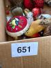 Assorted Bird Christmas Ornaments, Feathered and Fabric - 7